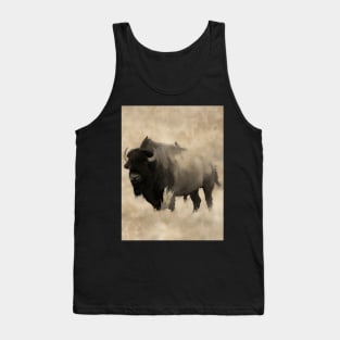 American Buffalo  -  Plains Bison Tank Top